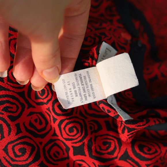 Vintage Laura Henson | abstract print dress - Picture 10 of 12